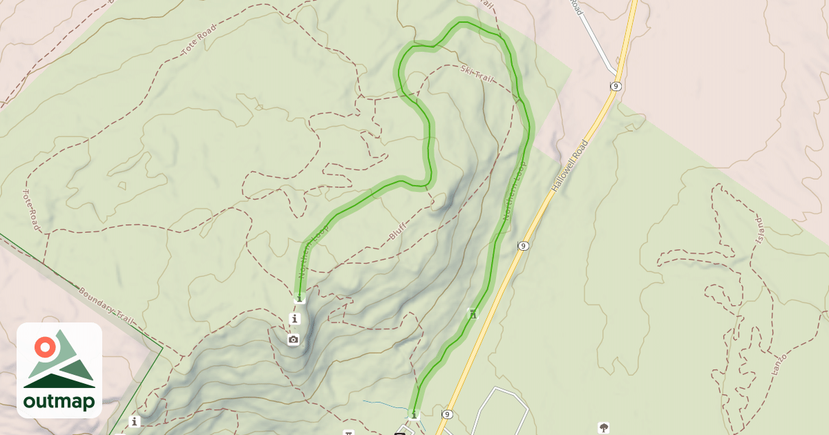 Map of Northern Loop