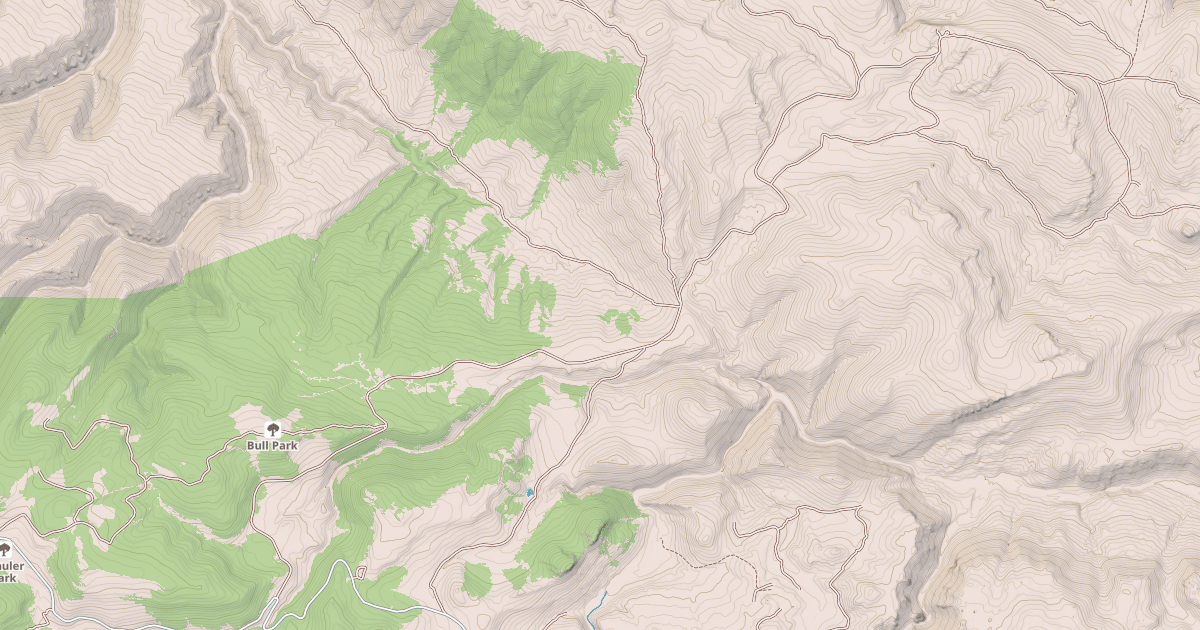 Map preview of FOOL CREEK BASIN