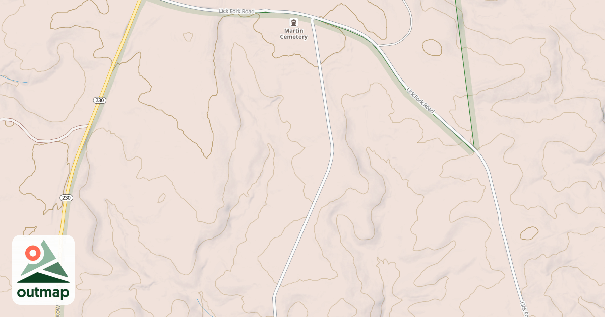 Map of PRESCOTT B