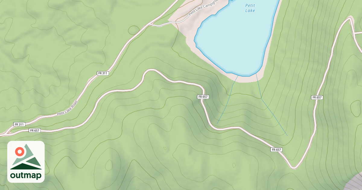 Map of DIAMOND CREEK