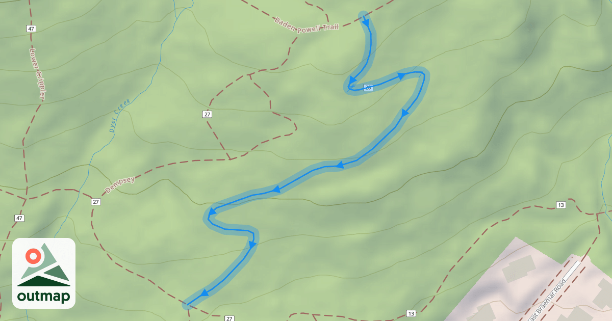 Map of Lower Expresso