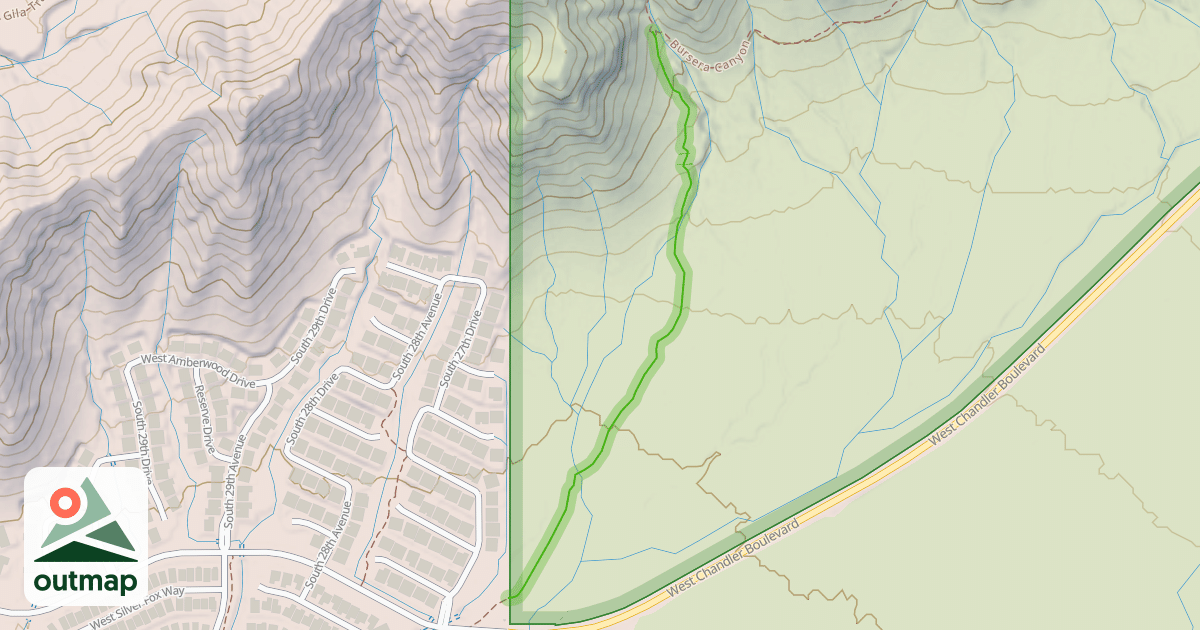Map of Shaughnessey Connector