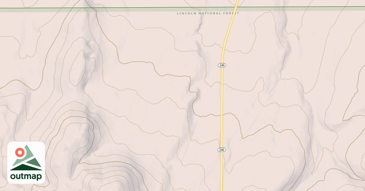 Map of USFS National Forest System Roads {9F226137-3787-4D70-BA31-17D72230C864}