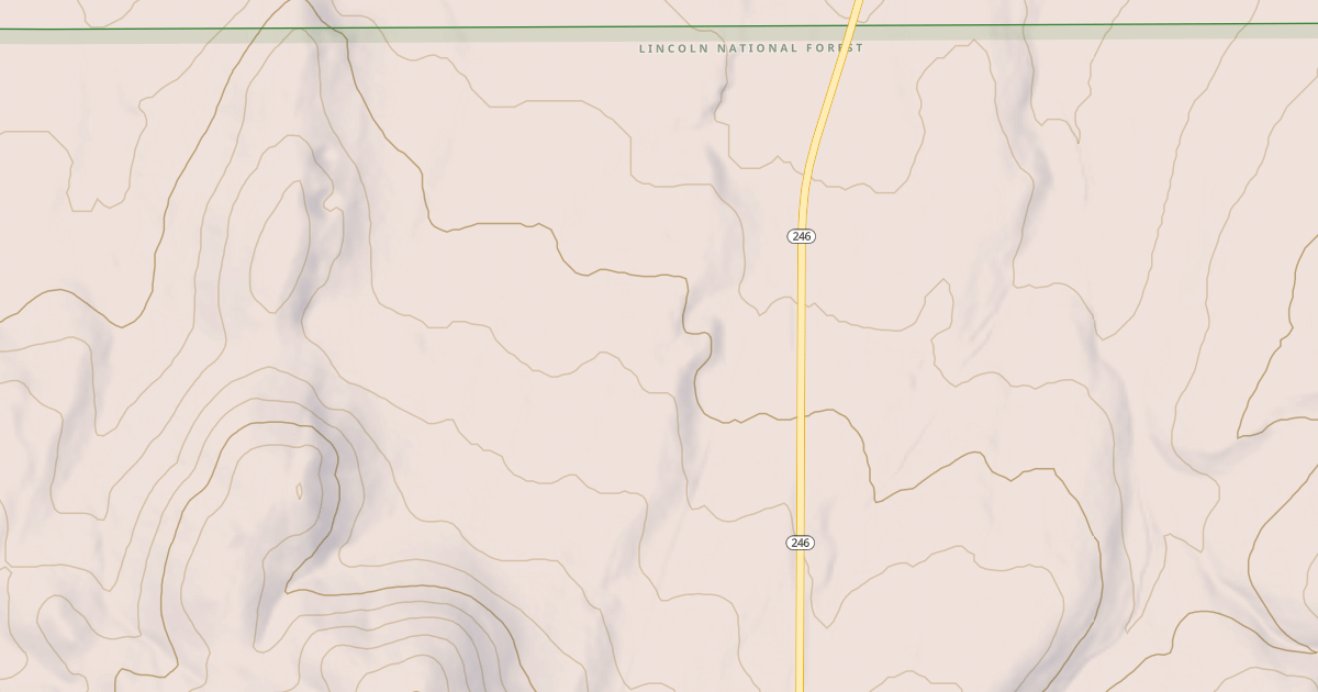 Map preview of USFS National Forest System Roads {9F226137-3787-4D70-BA31-17D72230C864}
