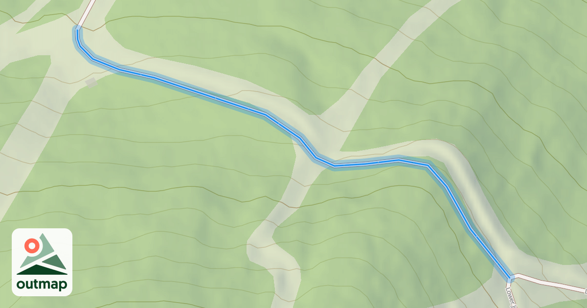 Map of Heaven's Gate Traverse