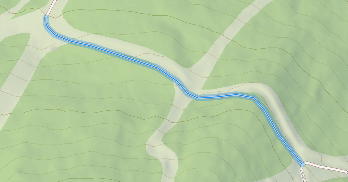 Map preview of Heaven's Gate Traverse