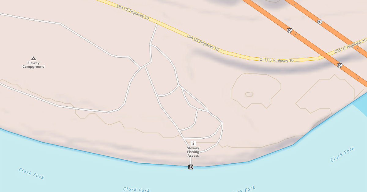Map preview of SLOWEY CAMP LOOP B