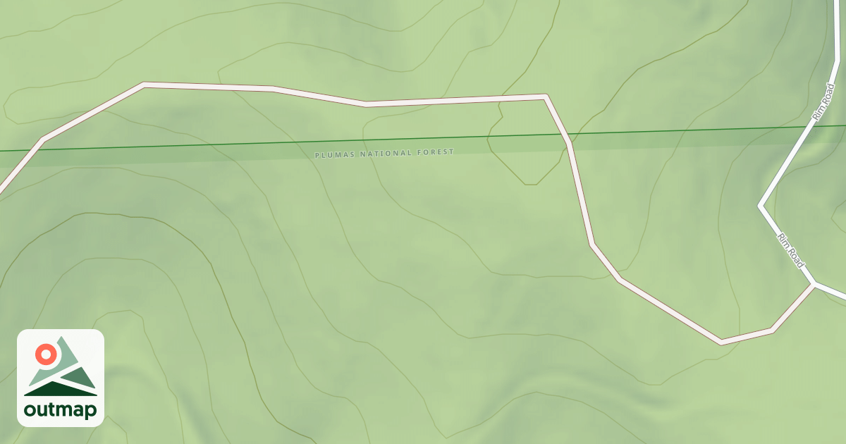 Map of ROCKY RIDGE SPUR B