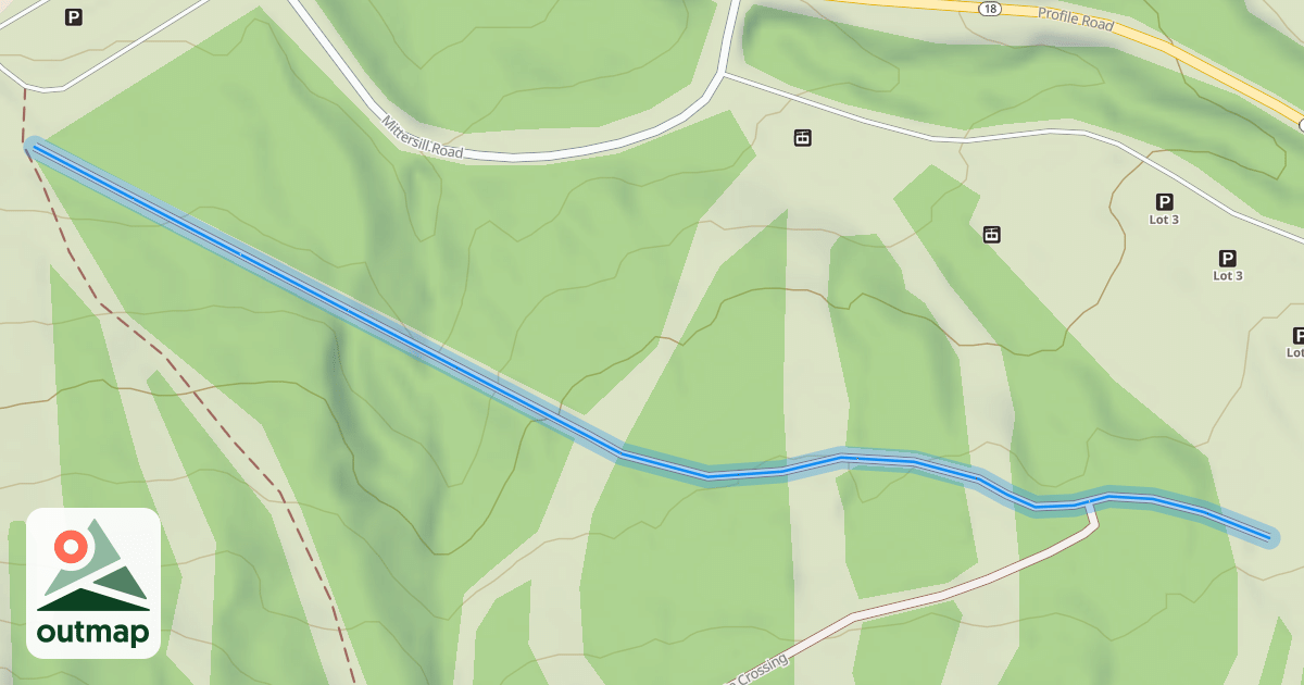 Map of Fleitman Trail