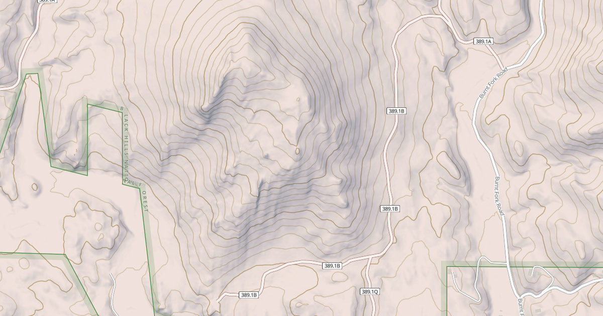 Map preview of BURNT FORK BR 1B
