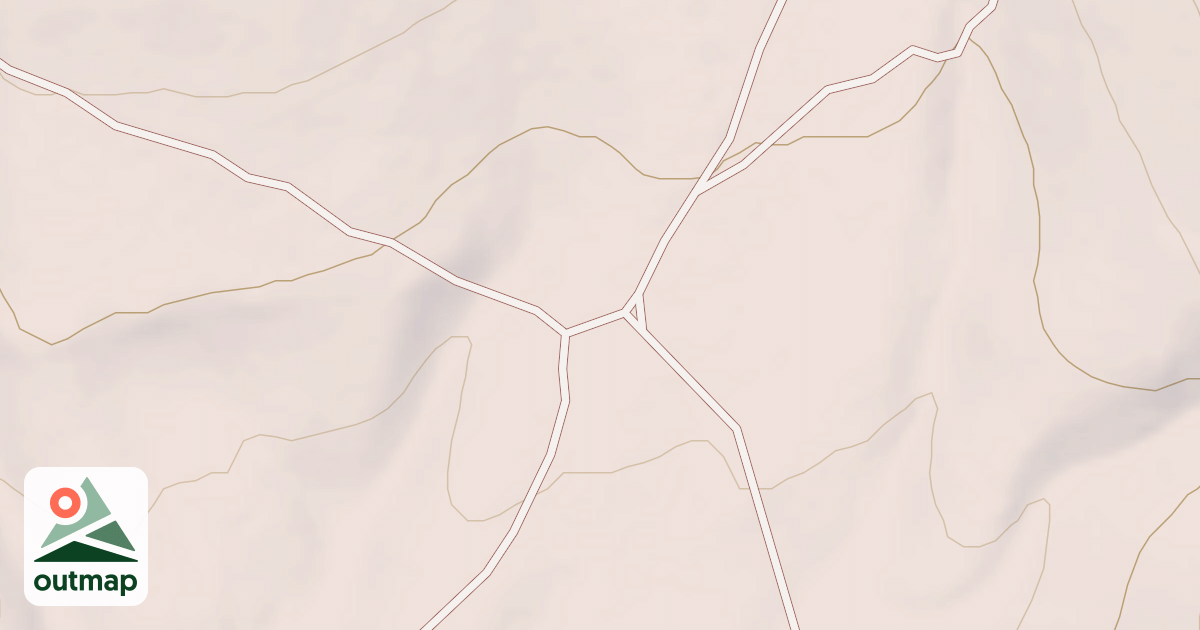 Map of Radar Hill OHV Trails