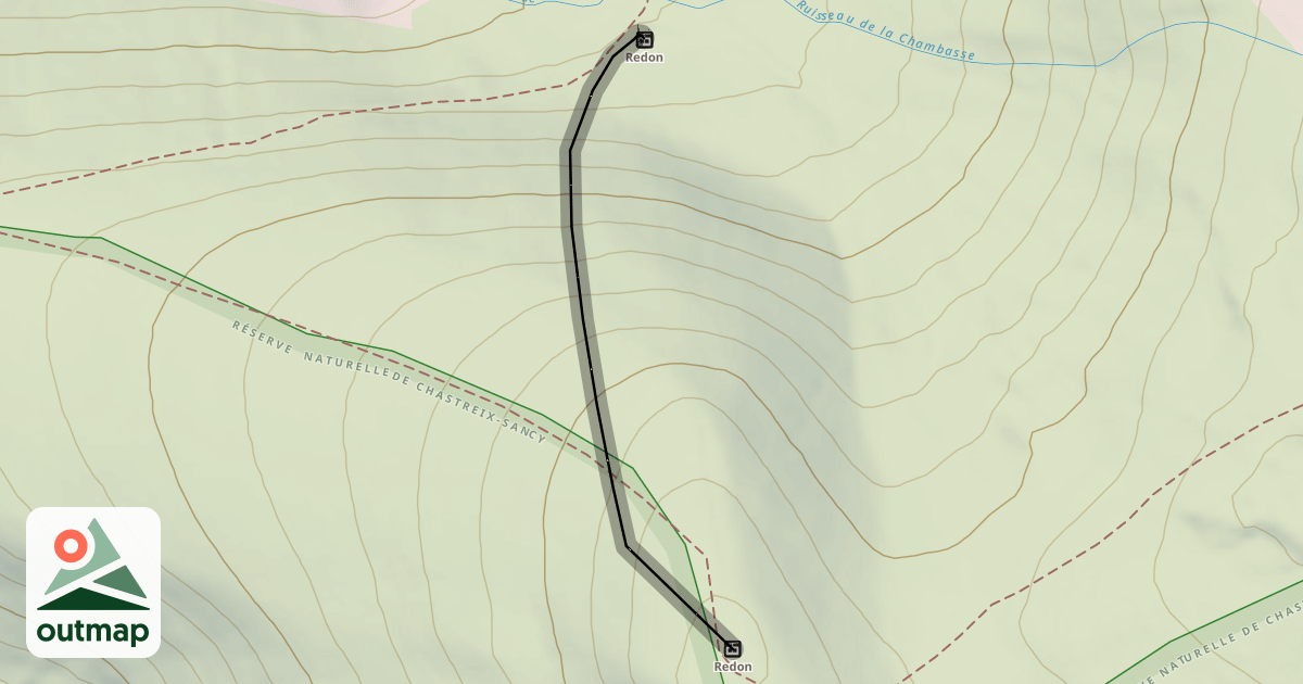 Map of Le roc