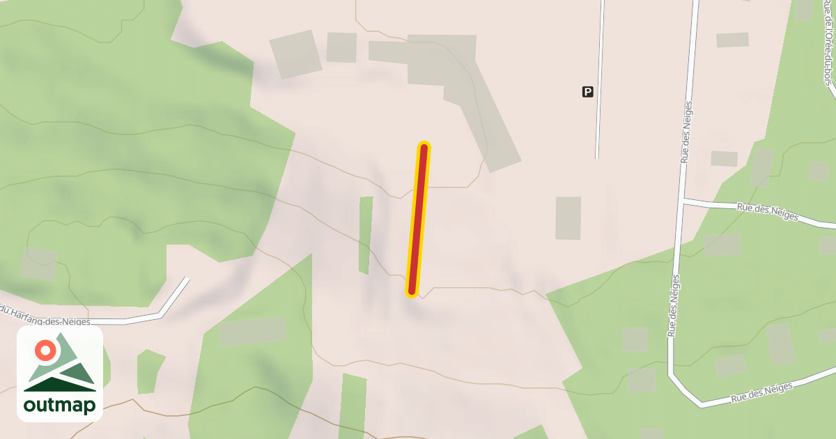 Map of Tapis Blanc