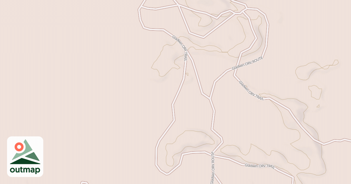 Map of Gladwin Trail