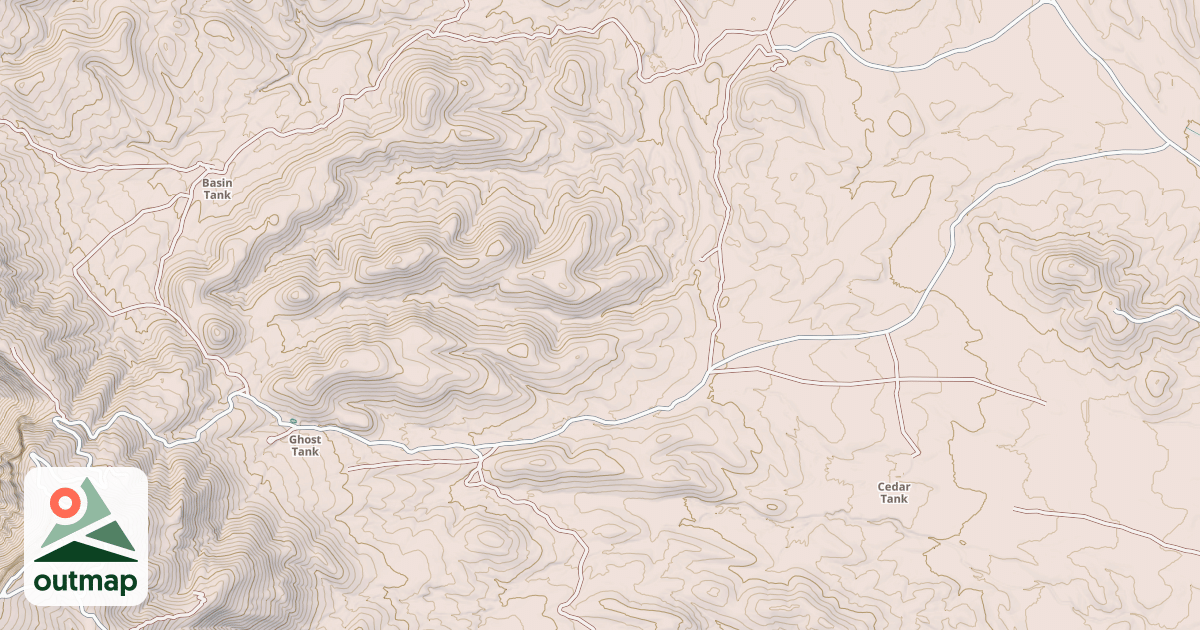Map of BLM National GTLF Public Motorized Roads c42e96b3-b0a3-4359-aff0-214101179481