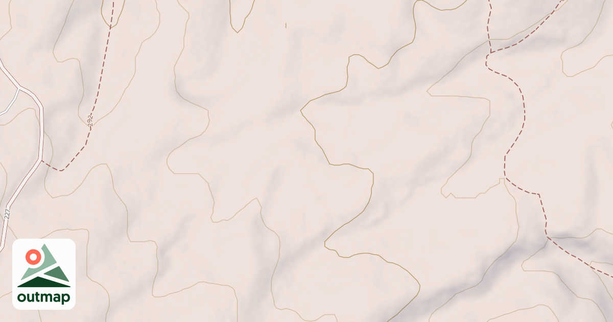 Map of Wolverine/hawley Gulch