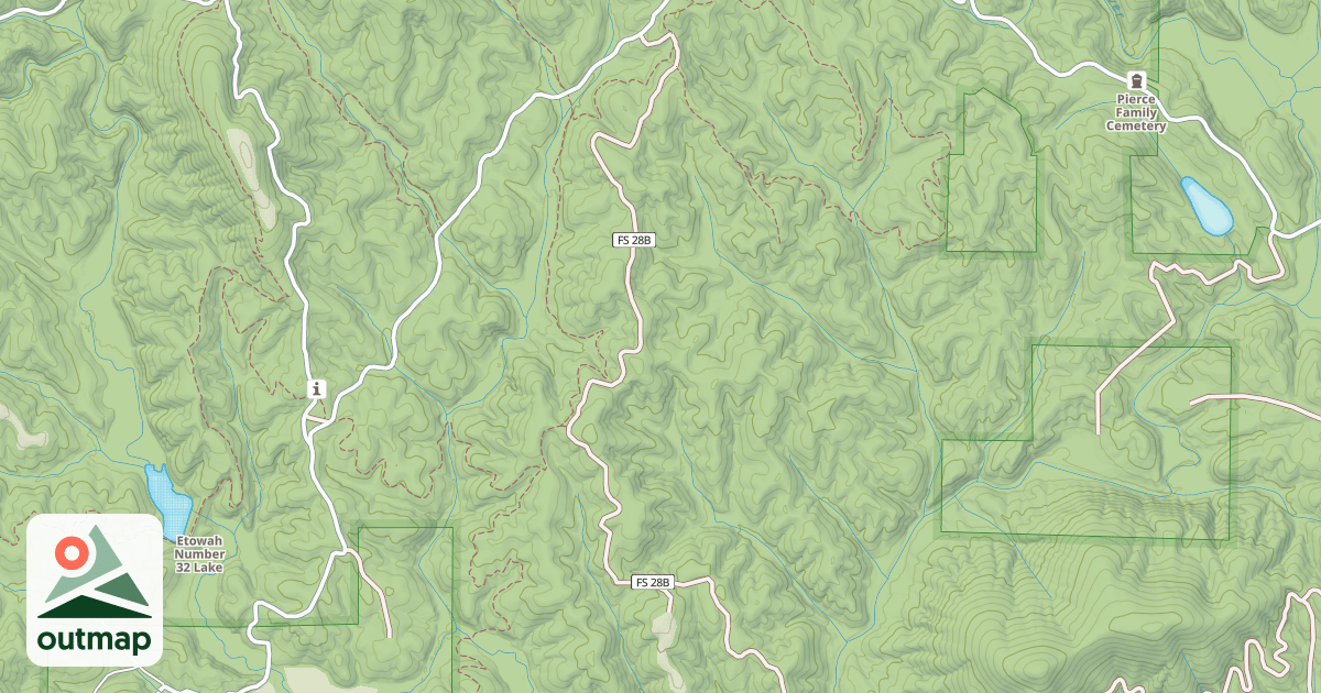 Map of MOSS HILL