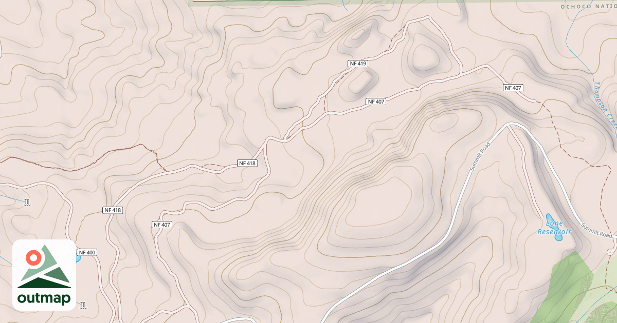 Map of USFS National Forest System Roads {161470D4-30E4-41DE-8AC2-5985C28C0227}