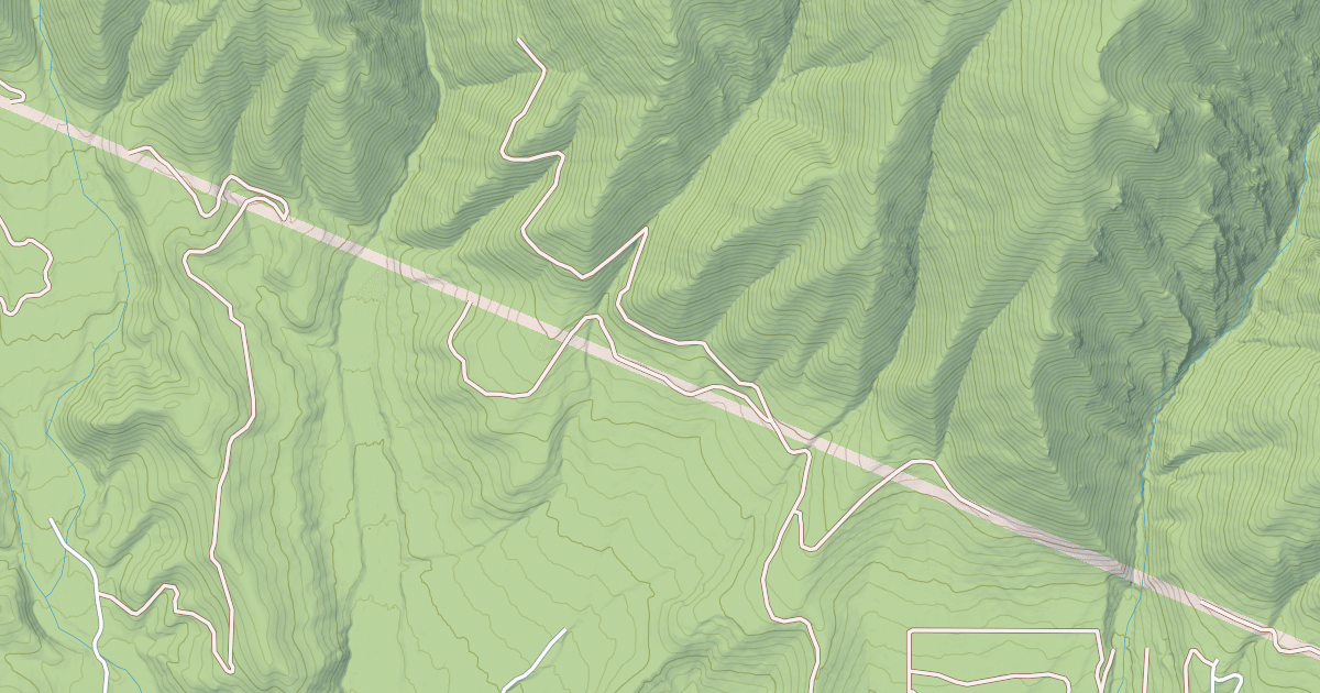 Map preview of SAVENAC CREEK