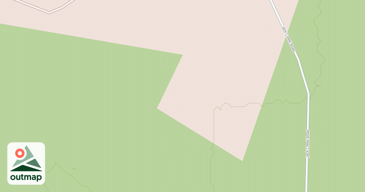 Map of JACK CREEK SPUR 1N