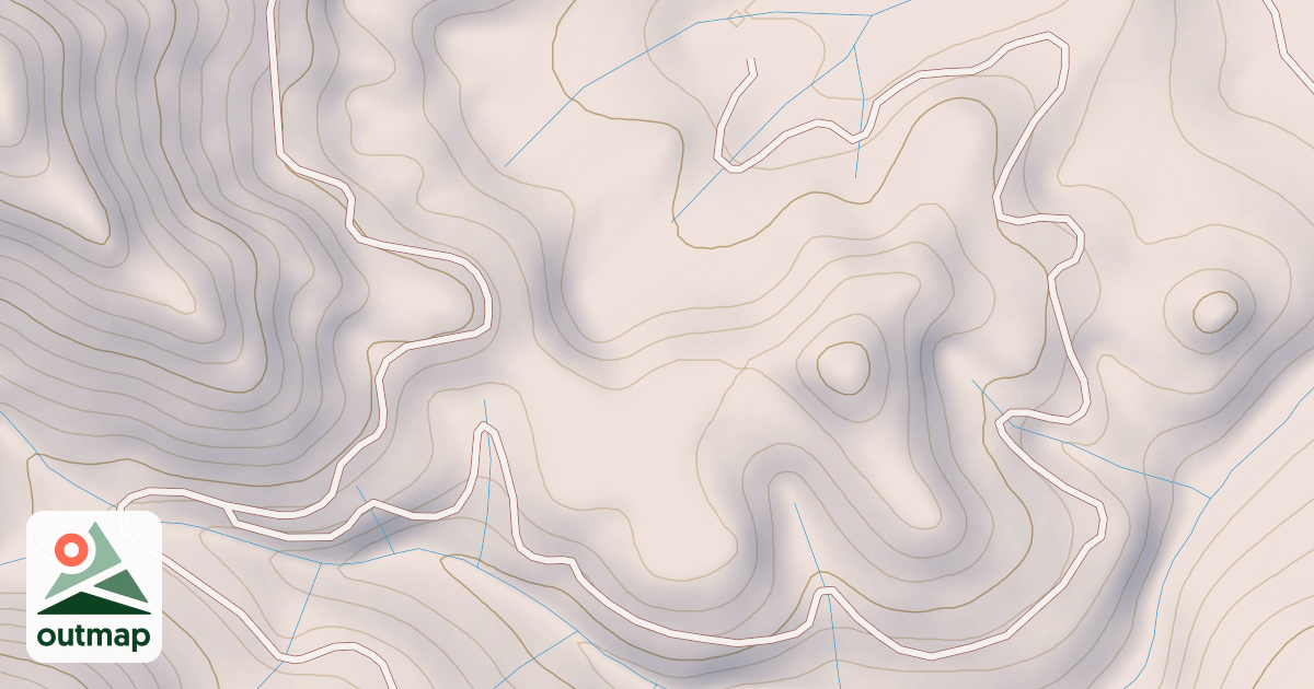Map of BLUE GULCH