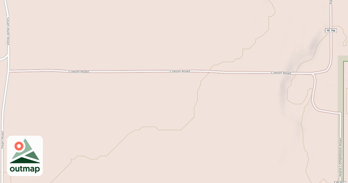Map of COTTON