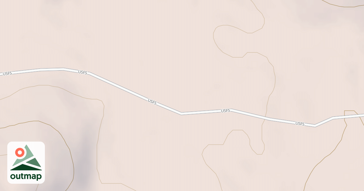 Map of Lower Cone Road