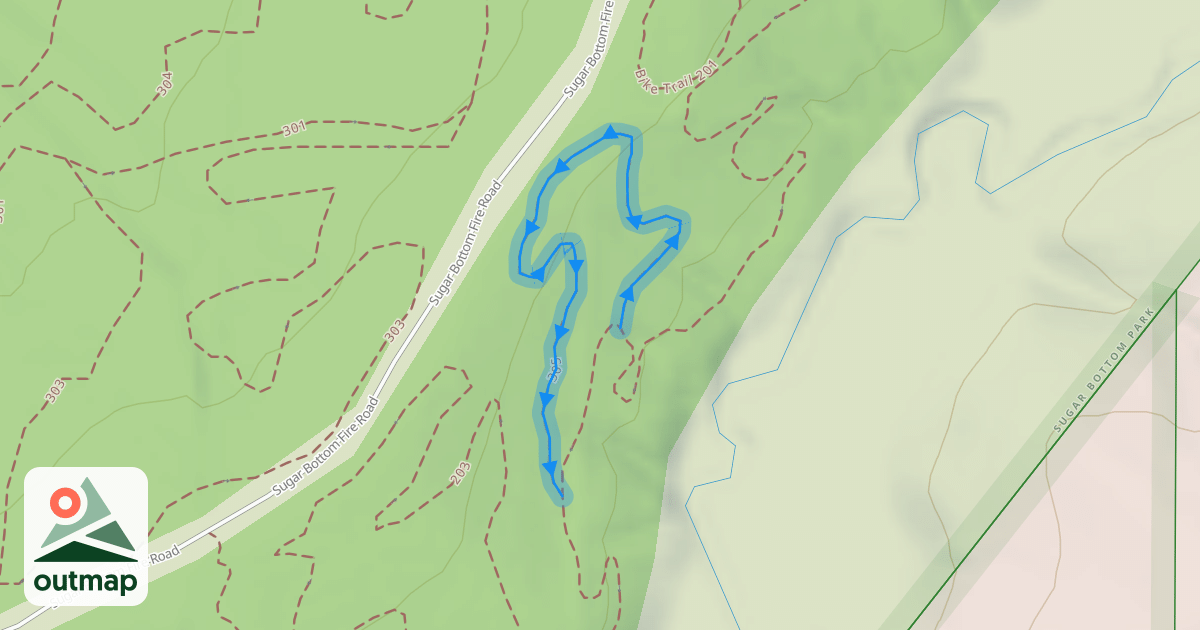 Map of 305