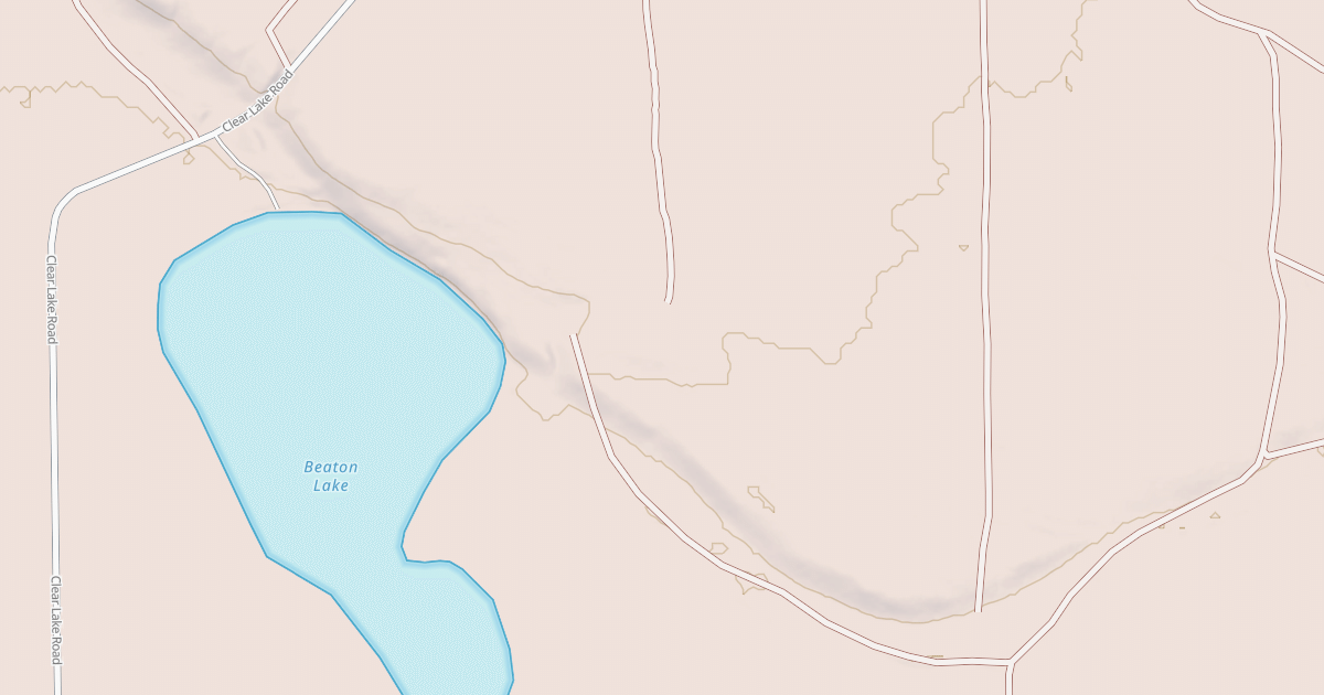 Map preview of CLEAR LAKE SPUR B