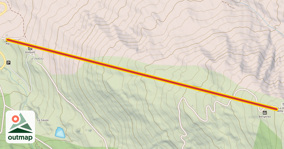 Map of Alp