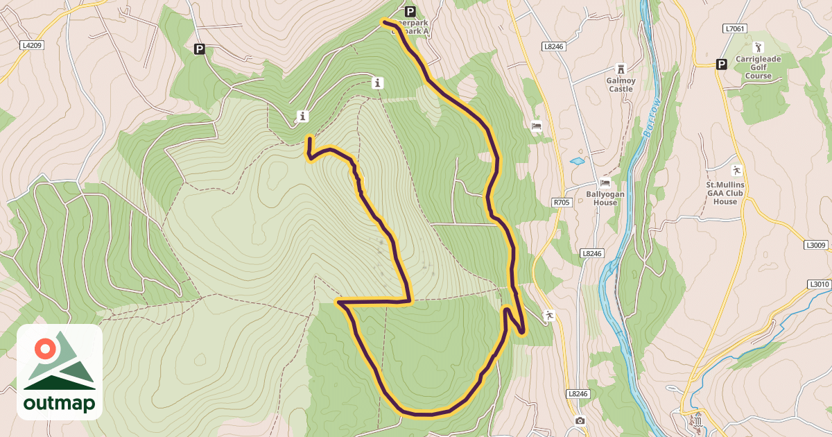 Map of Brandon Way