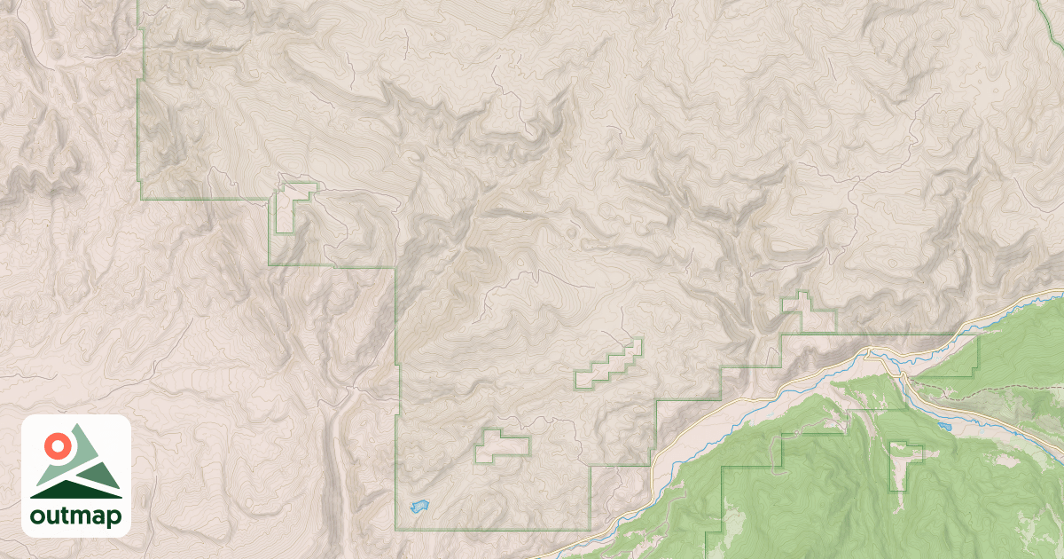 Map of EAST BEAVER/YELLOW JACKET