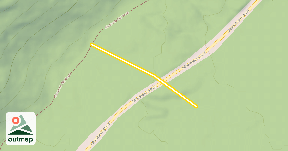 Map of Crossover Trail