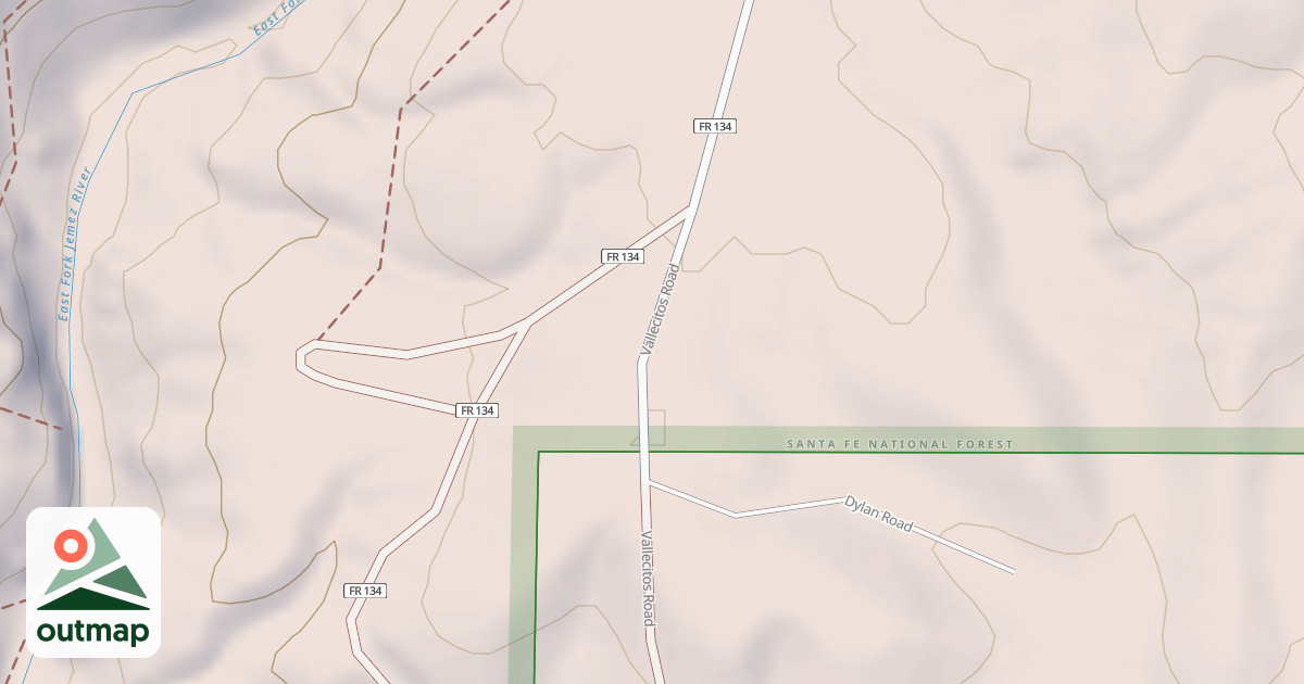 Map of USFS Motor Vehicle Use Map Roads {469426EB-38FD-4BEE-A087-F1932546D935}