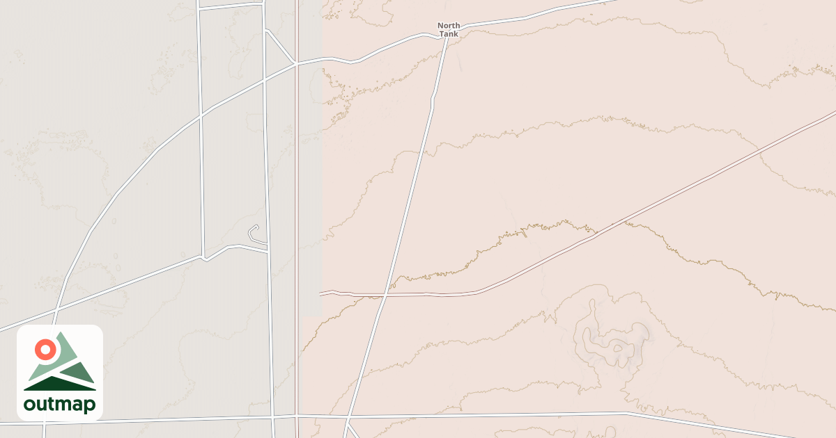 Map of Red Sands Ohv - Trail System