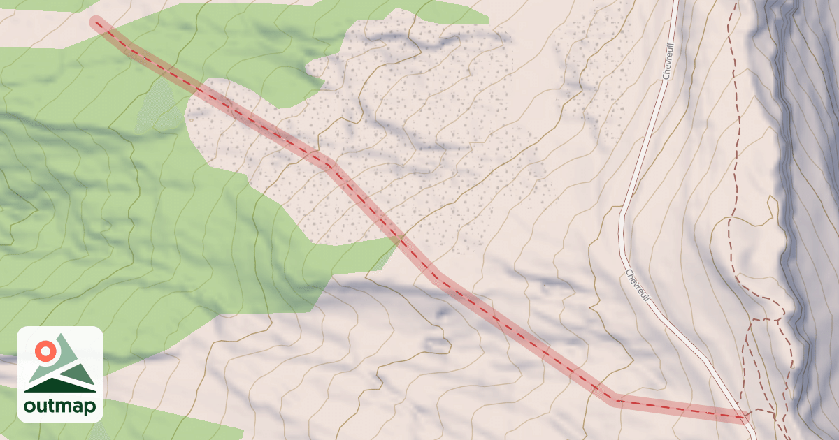 Map of Loup