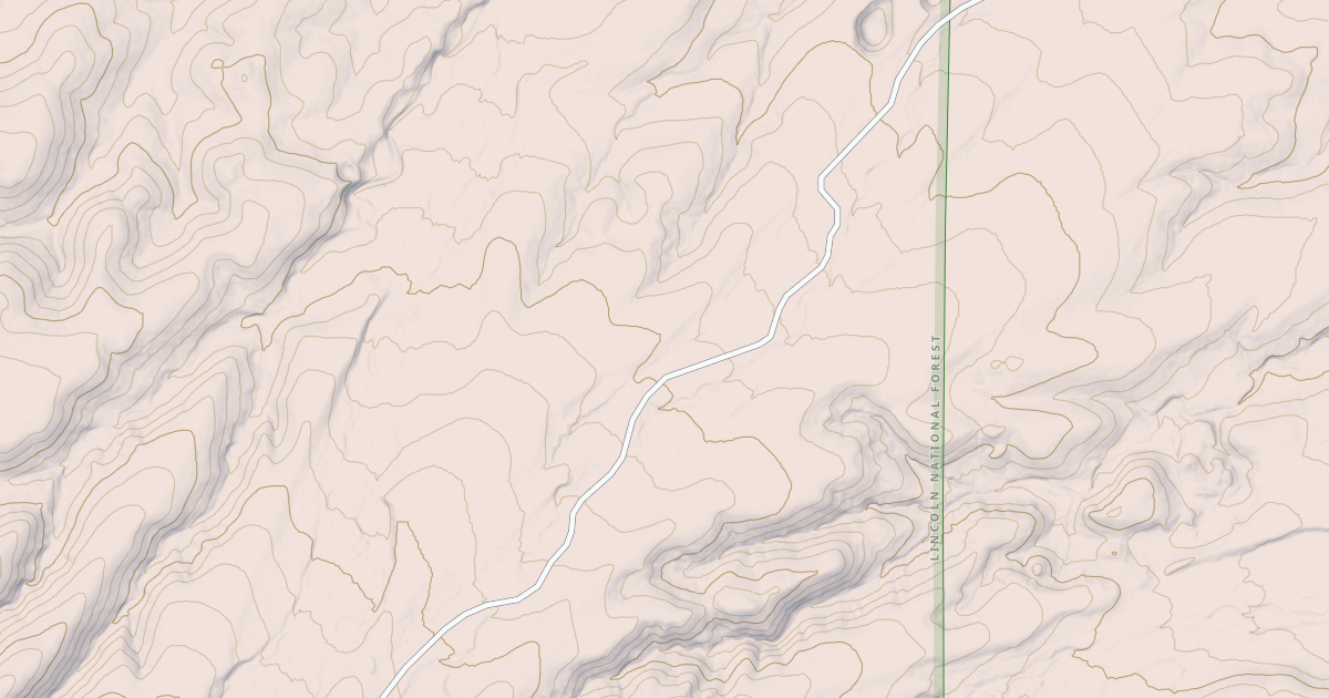 Map preview of USFS Motor Vehicle Use Map Roads {FAA56E2C-DF8A-409D-A6AA-DBA602E316F1}