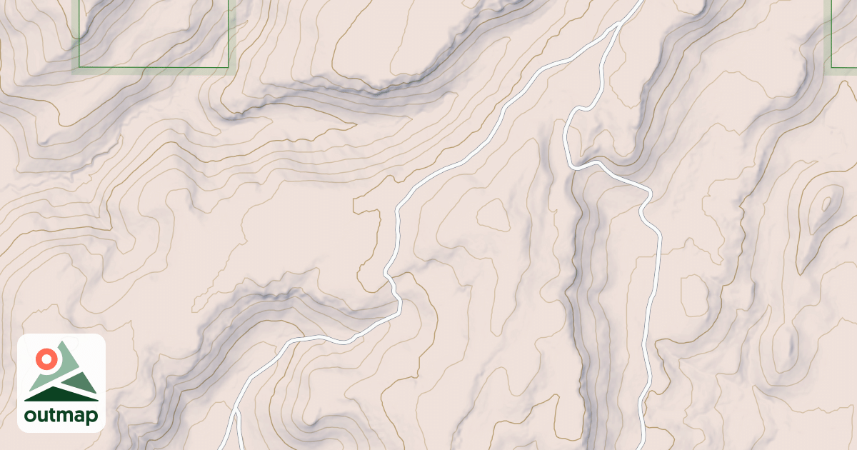 Map of BEAR GULCH EAST