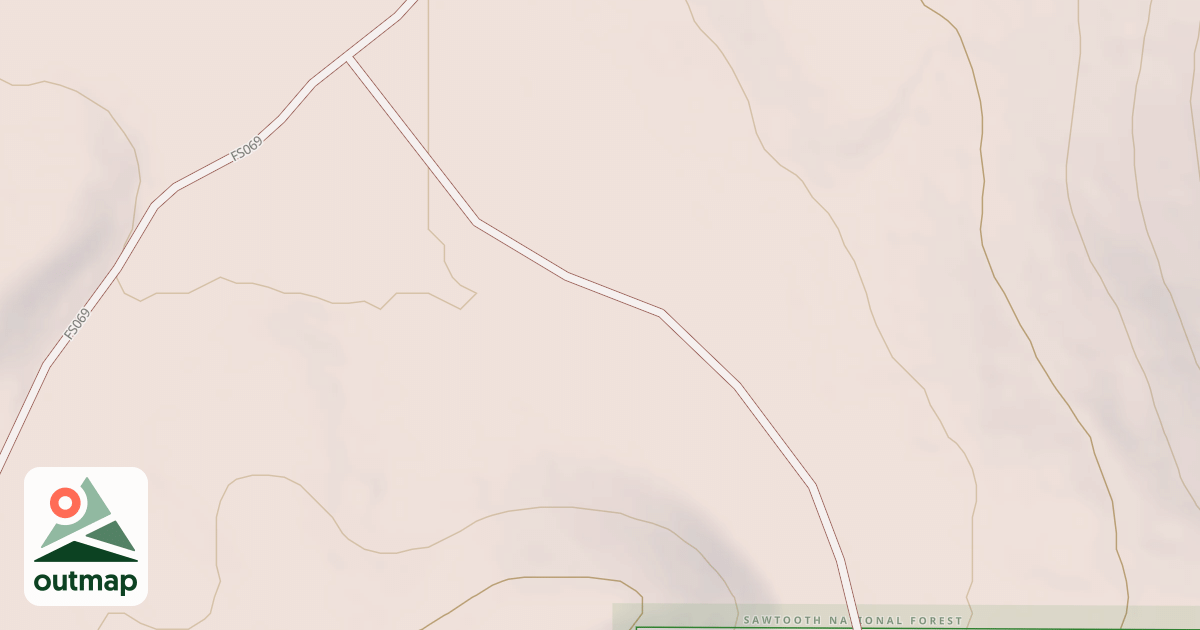 Map of CHIMNEY CR.