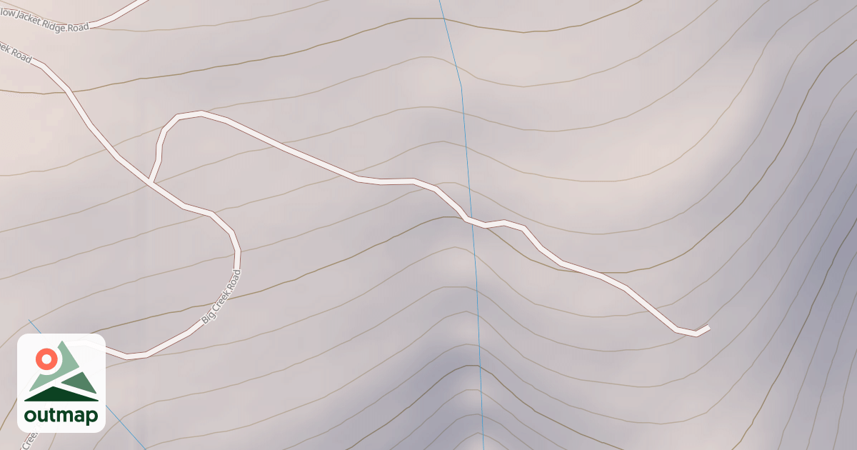 Map of BIG CREEK