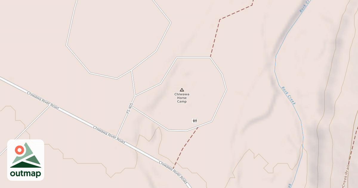Map of CHIWAWA HORSE CAMP LOOP