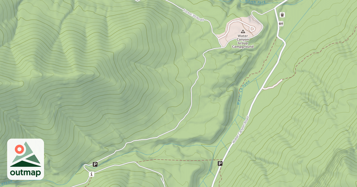 Map of COPPER CANYON