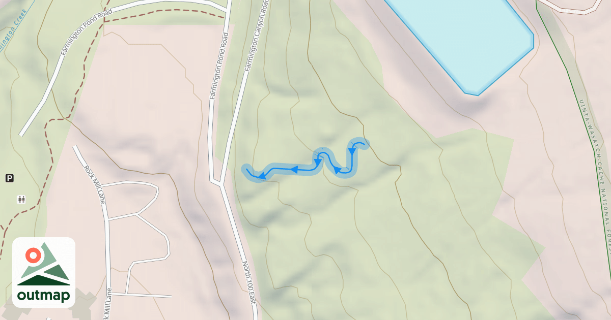 Map of Crop Duster Trail