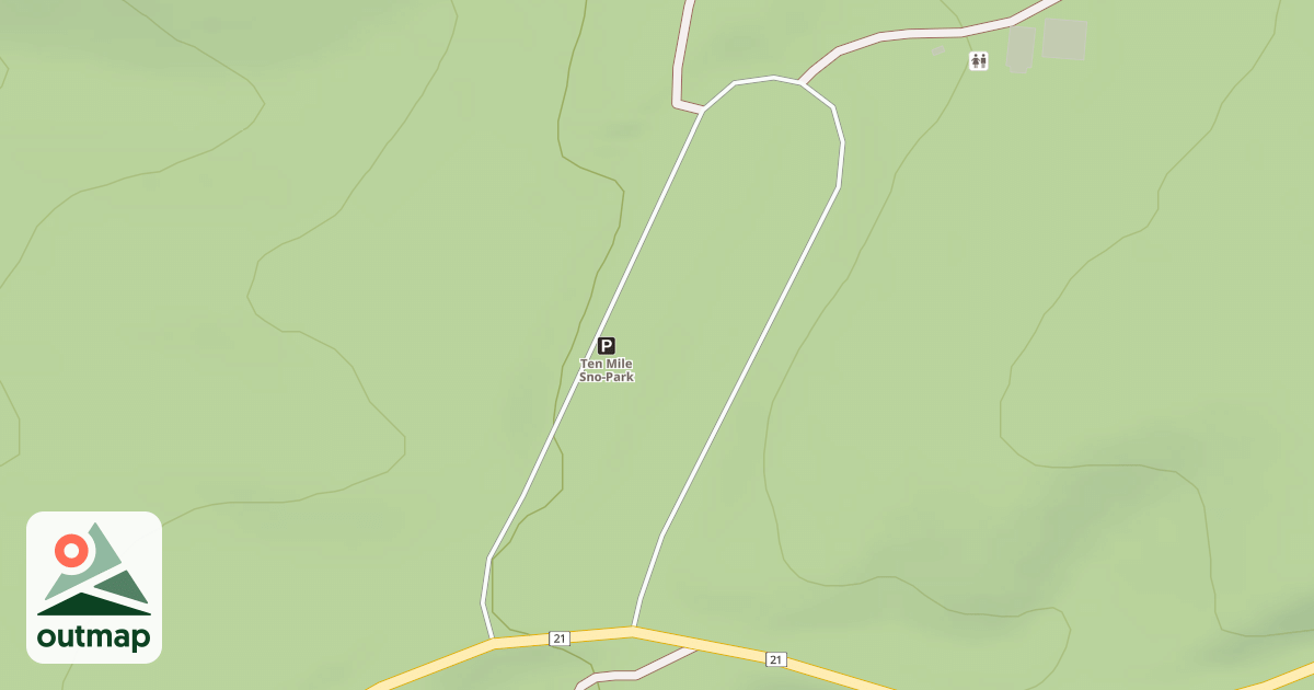 Map of 10 MILE SNOWPARK