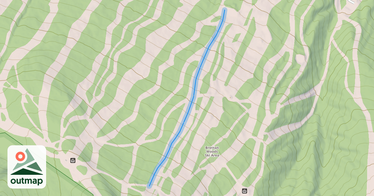 Map of Fabyan's Express