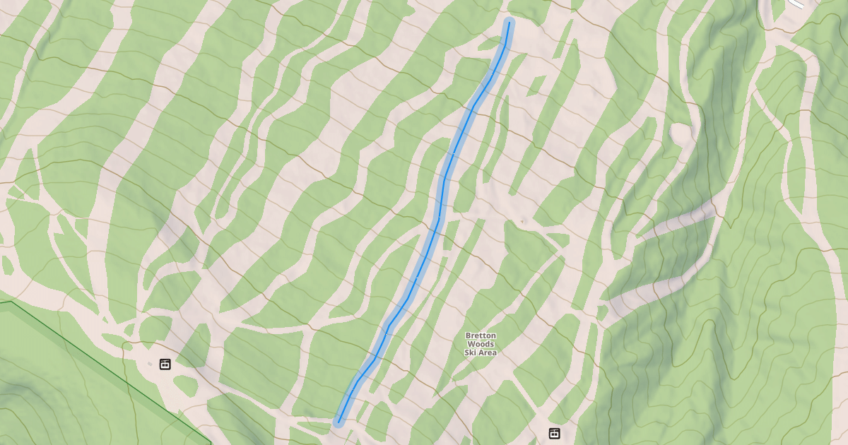 Map preview of Fabyan's Express