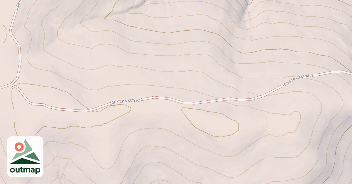 Map of P & M TRACT 2