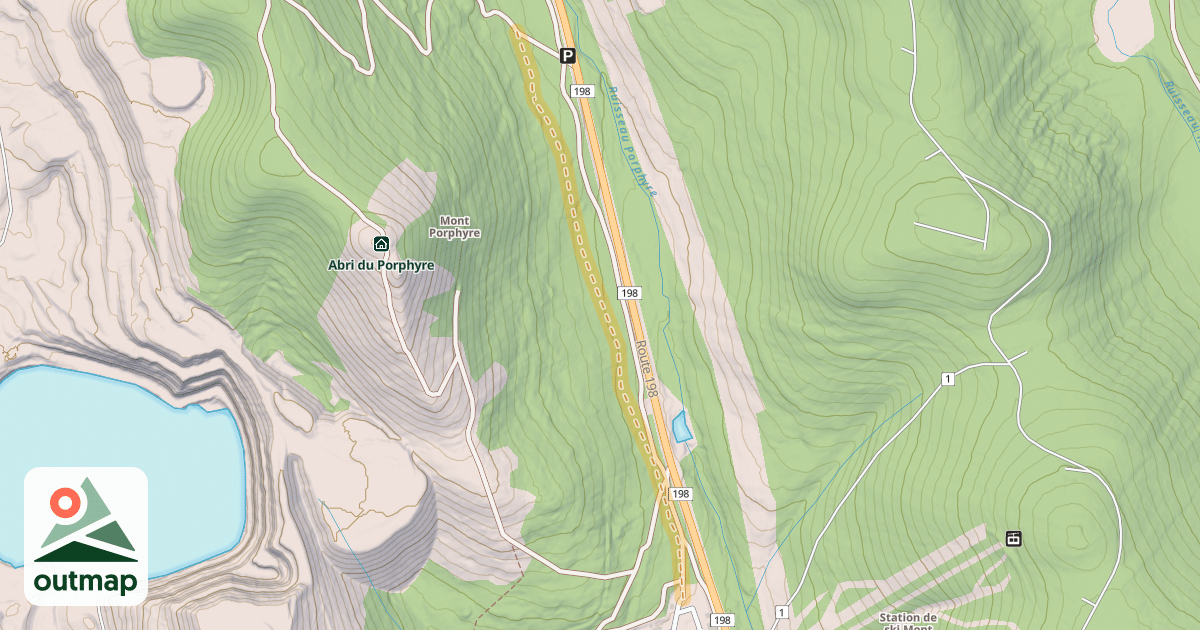 Map of Accès