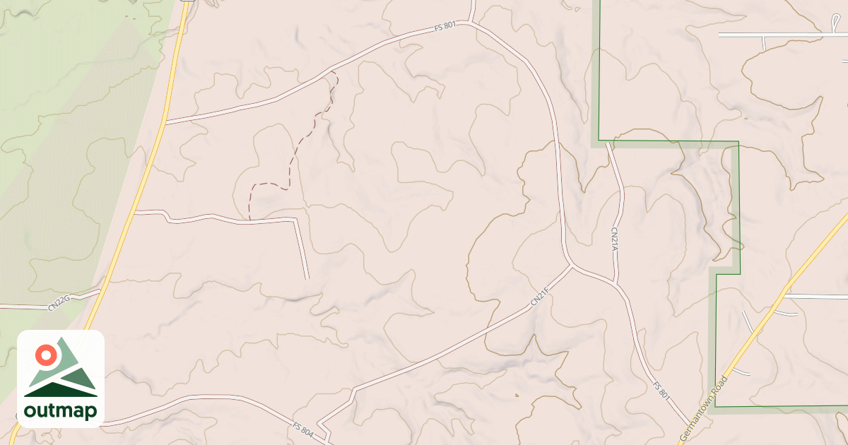 Map of HARRIS