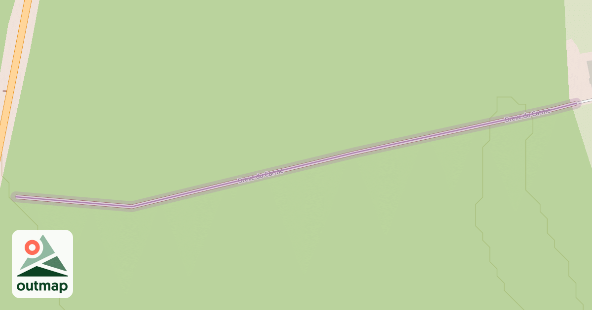 Map of Dreve du Carme
